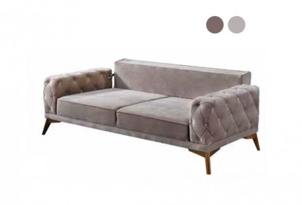 Wunnzëmmer 4er-Set Sofas Set Still 3+2+1+1-Sëtzer Sitzgarnitur Soft ComfortSet