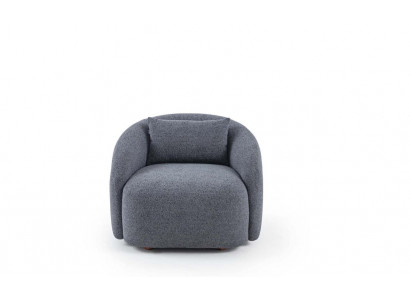 Groue Sëtz Relaxsëtz Lounge Sëtz Textil Gepolsterten Eenzelpersounen Miwwelstück