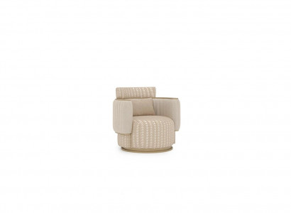 Beige Fauteuil Wunnzëmmer Luxus Polstermöbel Design Modern Ariichtung Nei
