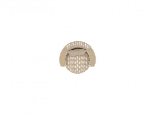 Beige Fauteuil Wunnzëmmer Luxus Polstermöbel Design Modern Ariichtung Nei
