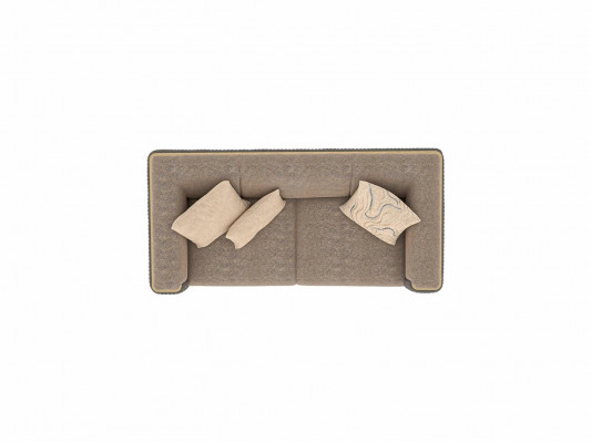 Modern Design Gro Zweesëtzer Sofa Couch Wunnzëmmer Ariichtung Nei