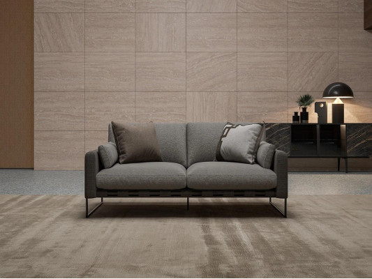 Luxus Duebelzofa Polstersëtztextil Canapé Modern Wunnzëmmersmiewelen