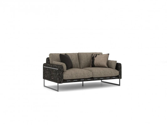 Polster Textil Luxus Zweisitzer Sofa Wunnzëmmer Modern Polstermöbel Nei