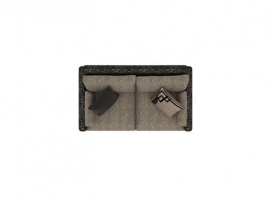 Polster Textil Luxus Zweisitzer Sofa Wunnzëmmer Modern Polstermöbel Nei