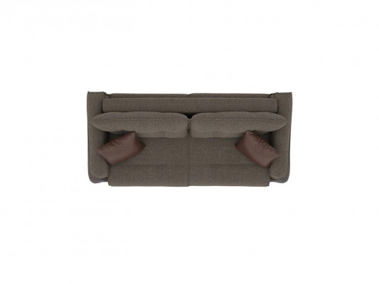 Wunnzëmmer Sofa Canapé Dräisëtzer Modern Polstermëbler Textil Designer Ariichtung