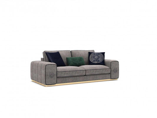 Luxus Canapé Polstermöbel Polster Sofa Textil Canapéë Livingroom Nei Zwésëtzeger