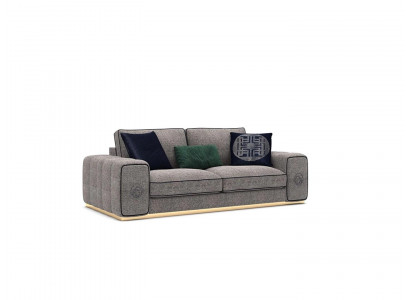 Luxus Canapé Polstermöbel Polster Sofa Textil Canapéë Livingroom Nei Zwésëtzeger
