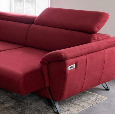 Routt L-Form Ecksofa Luxus Wunndlanschaft Polstermébel Wunnzëmmer Couch
