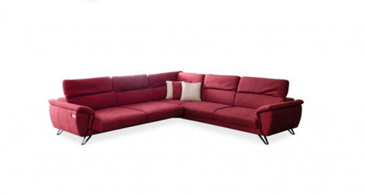 Routt L-Form Ecksofa Luxus Wunndlanschaft Polstermébel Wunnzëmmer Couch