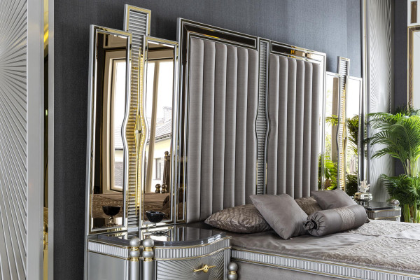 Bett Grau Schéin Poolech Design Luxus Duebel Schlofzëmmer Better Miwwelen