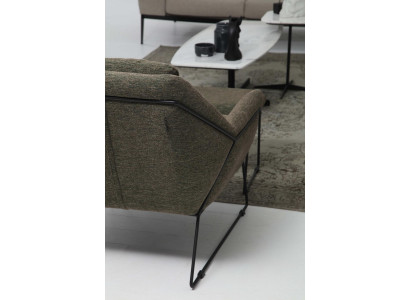 Modern Sofa-Suite Dräisëtzer Fauteuil Sofa Canapé Stoff-Miwwelen Grupp Set