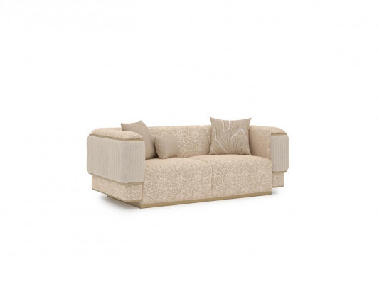 Canapé komplett 3 Deeler Wunnzëmmer Design Dräisëtzer Canapé-Suite Zweisëtzer Couch