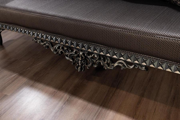 Luxus Dräi-Sëtzer Design Sofa 3Sëtzer Polster Couchen Chesterfield Sofas