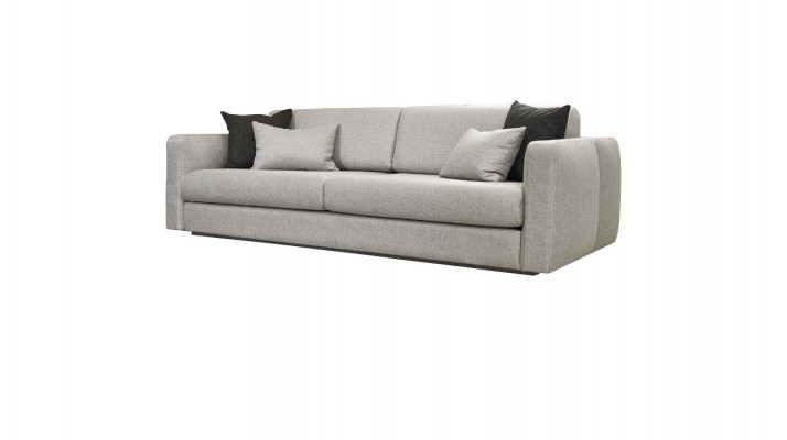 Couch Polstersofa Drësëtzer Sofa 3 Plazern Gro Stoff Stoffsofa Design