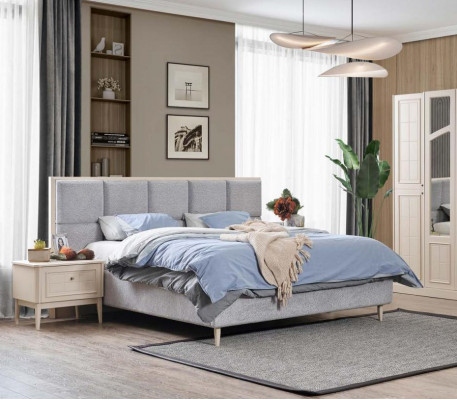 Bett Design Duebelbett Luxus Better gepolstert Schlofzëmmer Miwwelen Nei