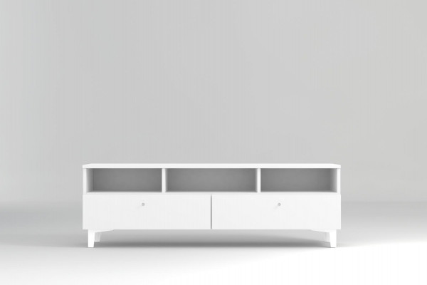 Wunnzëmmer Set Vitrine Kommode Wandregal Wunnwänn Kommoden Design Schaf 4tlg.
