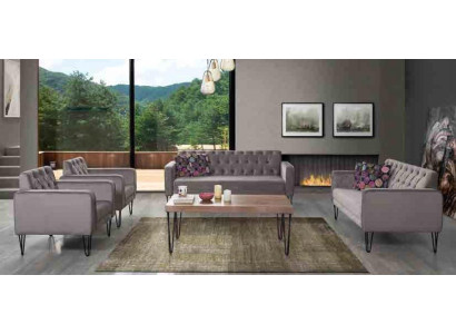 Couchtisch aus Holz am neien modernen Stil Wunnzëmmer Miwwelen