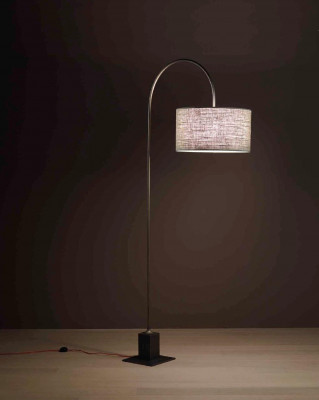 Stiwwellampe Wunnzëmmer Luucht Lampe Messeng Bronze Bellavista Collection