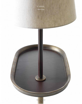 Wunnzëmmert Dekor Korridor Kolonn Marmor mat Messing Stänner Bellavista Collection