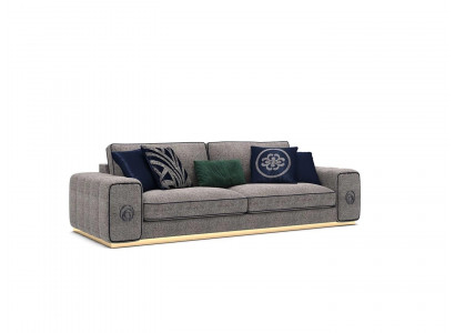 Modern gro Sofa Couch Luxus Miwwelen Wunnzëmmer Ariichtung Polstermoossen