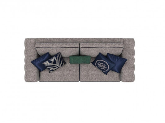 Modern gro Sofa Couch Luxus Miwwelen Wunnzëmmer Ariichtung Polstermoossen