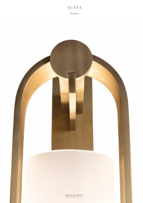 Messing Wandlampe Wandleuchte Flurlampe Messing Lieslampe nei Faarf Gold