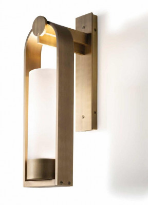 Messing Wandlampe Wandleuchte Flurlampe Messing Lieslampe nei Faarf Gold