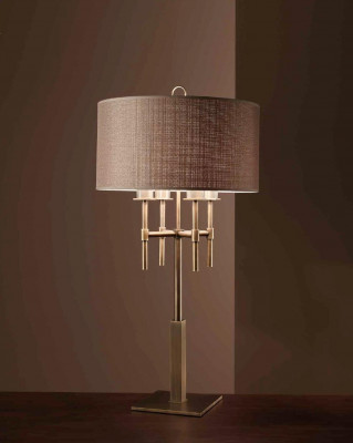 Dëschlampe Metall Schlofzëmmer Wunnzëmmer Nuetsliicht Stil Modern