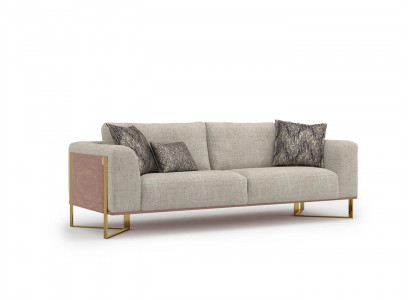 Wunnzëmmer Dräisëtzer Canapé Couch Design Polsterskloossen Ariichtung Design Miwwelen
