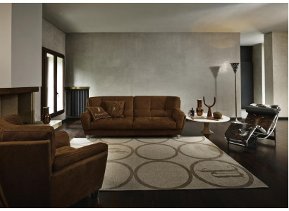 Luxus Sofa-Set 3+1 Sëtzer Garnitur Fautteuil Canapéen Sëtz Lieder Wunnzëmmer Nei