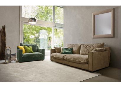 Sofagarnitur 3+1 Sëtz Luxus Garnitur Set Sofasen Sessel Lieder Sofa Wunnzëmmer