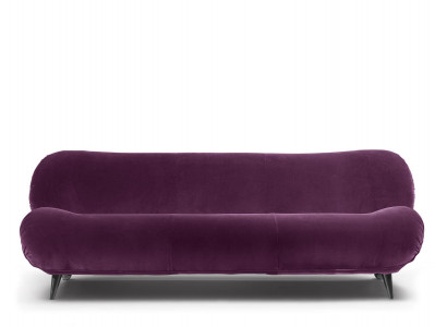 Prianera Luxus Sofa 3-Sëtzer Sofaen Sëtz Stoff Design Couch Miwwelen Stil Textil Nei