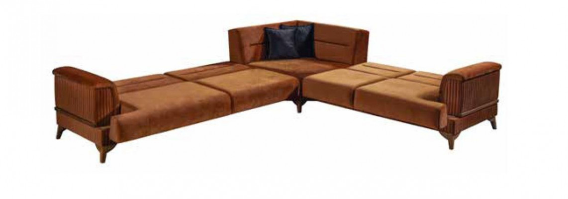 Designer Canapé Eckcanapé Stoff Wunnzëmmermiwwel Canapé L-fërmeg Canapéen Nei