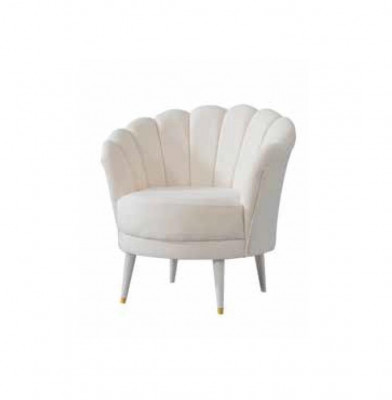 Wäissen Polstersëtz Luxus Cocktailsëtz Ouresëtz Stoffmiwwel Stil