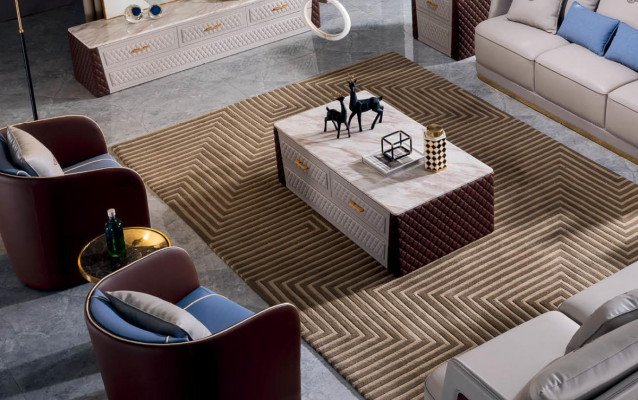 Canapé Dräisëtzer Sofa Stil Modern Polster Sëtz Garnitur Lieder Couches 3 Sëtzer