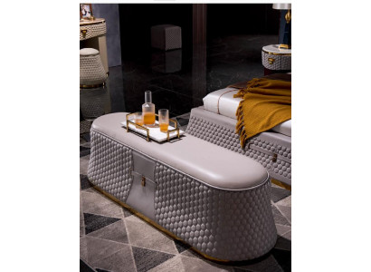 Hocker Pouf Canapé Polster Bäistellhocker Fousshocker Ottoman Miwwelhocker