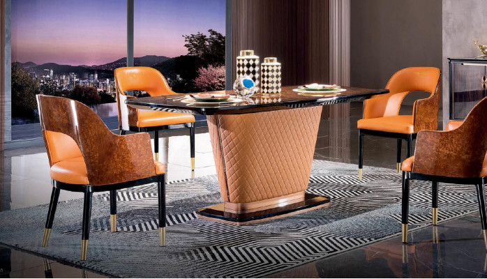 Stull Kinnekenlecht Polster 1 Sëtzer Modern Stil Still Einsitzer Orange