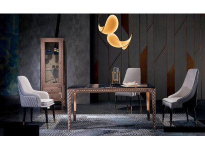 Iessdësch Dësch Iesszëmmer Wunnzëmmer Holz Design Dëscher Miwwelen Designer