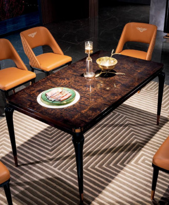 Iessdësch Dësch Grupp Iesszëmmer Wunnzëmmer Garnitur Holz Design Nei