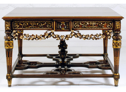 Design Schreifdësch Luxus Dësch Büro Ariichtung Italienesch Stil Miwwelen Dëscher