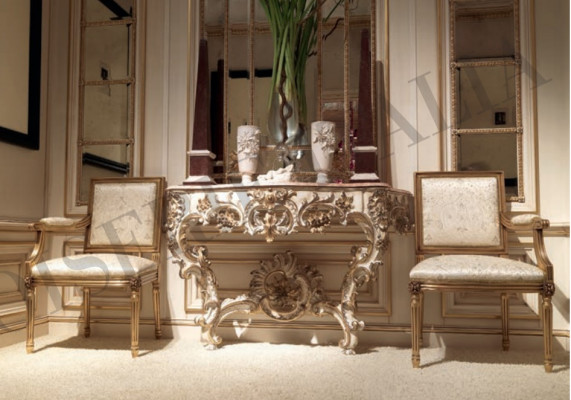 Konsolendësch Couchtisch Couch Holz Dësch Antik Stil Niewendësch Konsolen Nei