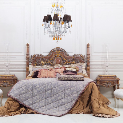 Bett Chesterfield Miwwelen Better Italienesch Arichtung Duebelbett Luxus Italien