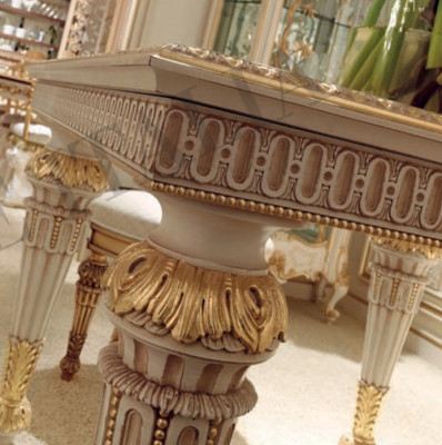 Dësch Iessdësch Holz Iessdëscher Iesszëmmer Dëscher Design Holz Luxus Miwwelen Italien