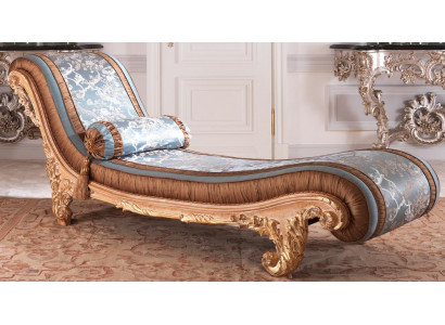 Liichte Art déco brong Komfort Luxus Liichte Relax Chaiselongue Italienesch Miwwelen