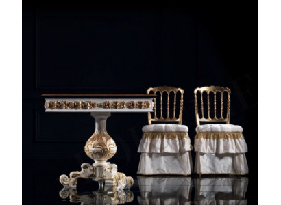 Iessdësch Holz Iessdëscher Iesszëmmer Dëscher Design Holz Luxus Miwwelen Italien