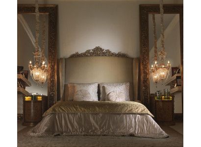 Chesterfield Grousst Bett Kappdeel Better Barock Rokoko Kinneksstil Miwwelen