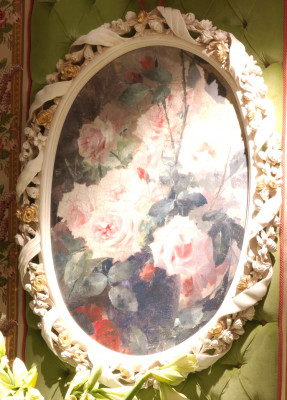 Luxusspigel Barock Rokoko Wandspegelen Italienesch Miwwelen Spigelein Eechtholz