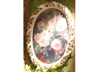 Luxusspigel Barock Rokoko Wandspegelen Italienesch Miwwelen Spigelein Eechtholz