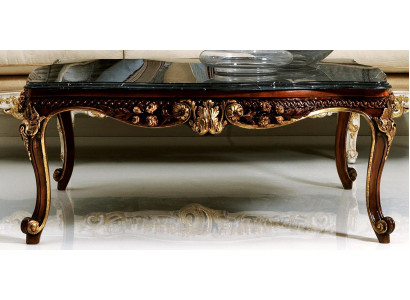 Dësch, Wunnzëmmer, Couchdëscher, Holz, Niewendësch, Dëscher, Miwwelen, Italien, Marmor, Nei