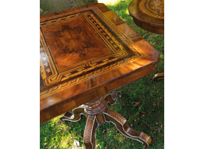 Iessdësch Dësch Dëscher Luxus Holz Iesszëmmer Design Miwwelen Miwwelen Ariichtung Neit